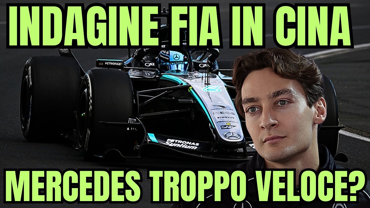 MERCEDES ILLEGALE?  Indagine FIA su Russell dopo la pole in Cina!
