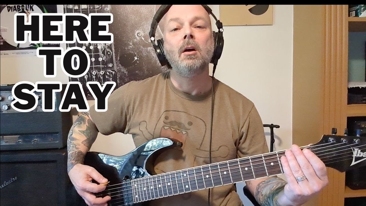 Korn- Here to Stay - GUITAR and LOOP Tutorial