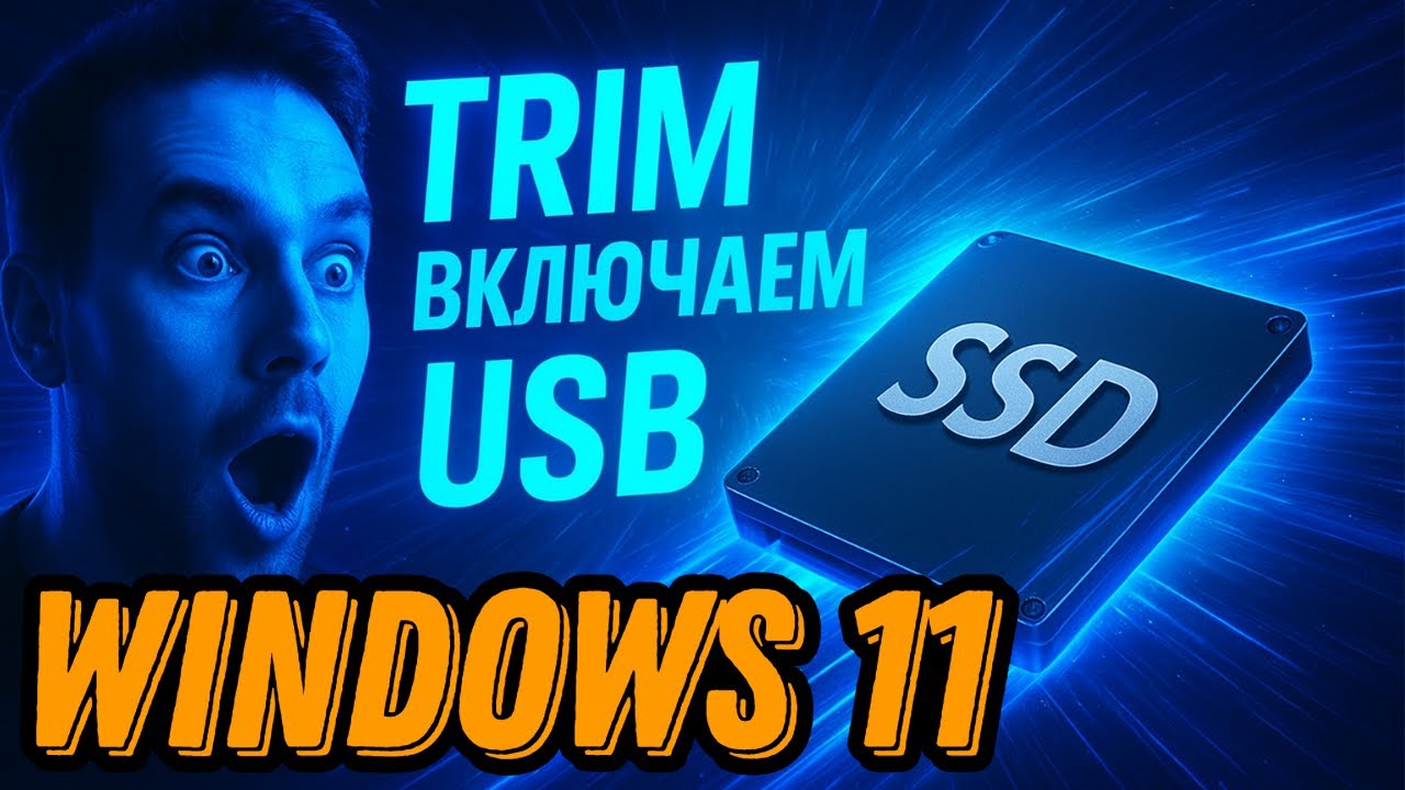 Оптимизация Windows: включаем TRIM для максимальной скорости SSD