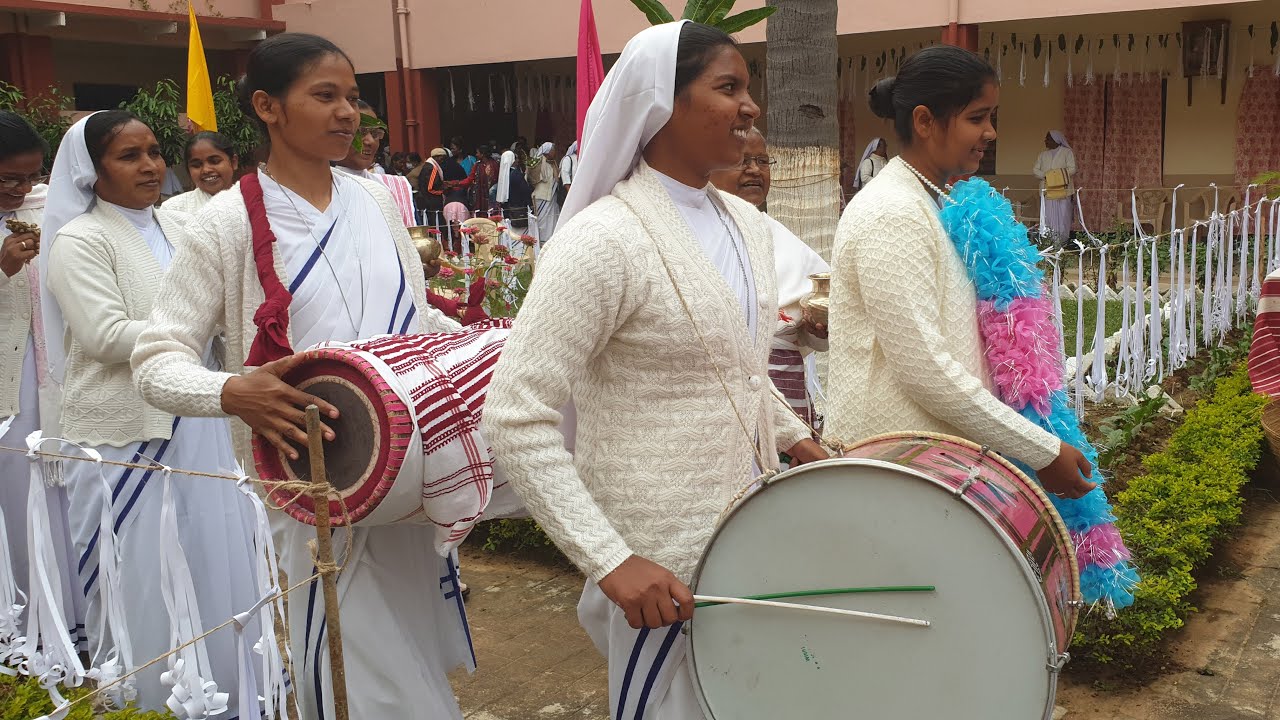 FINAL PROFESSION ST. ANNE'S SISTERS/ओ HAPPY NEW LIFE बेस लागेला / ST. ANNE'S MOTHER HOUSE RANCHI