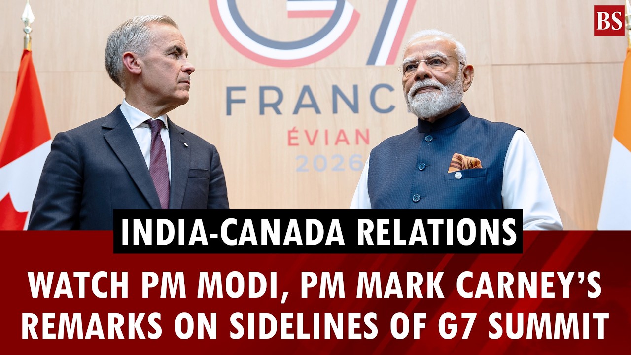 India-Canada relations: Watch PM Modi, PM Mark Carney&rsquo;s remarks on sidelines of G7 Summit