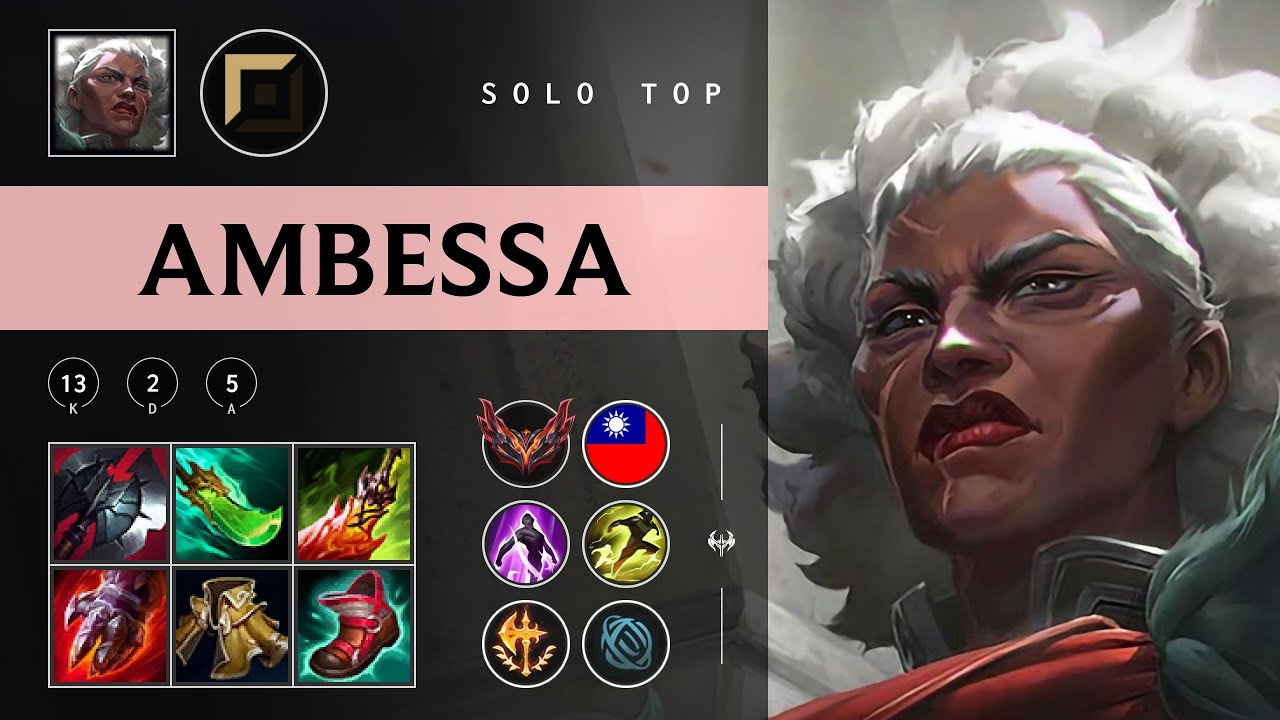 Ambessa Top vs Ornn - TW Grandmaster Patch 25.22