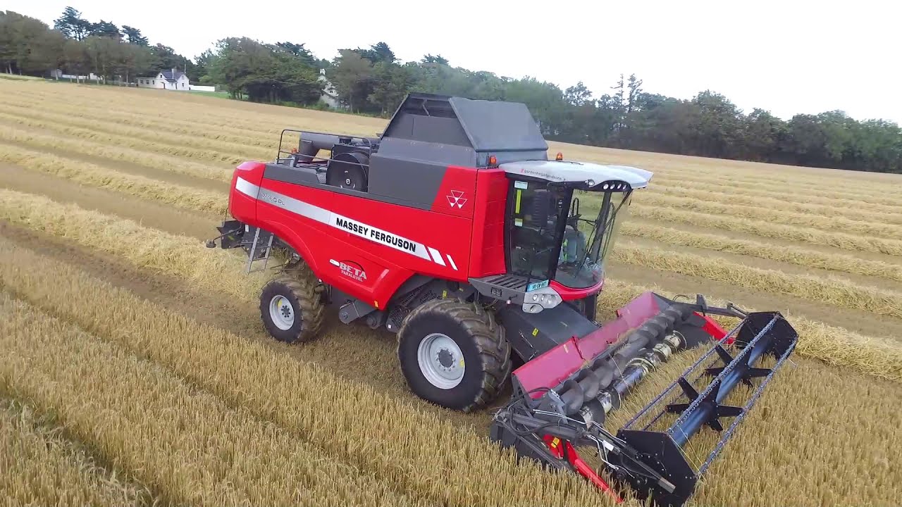 Harvest 2020 with a view Massey ferguson 7360pl