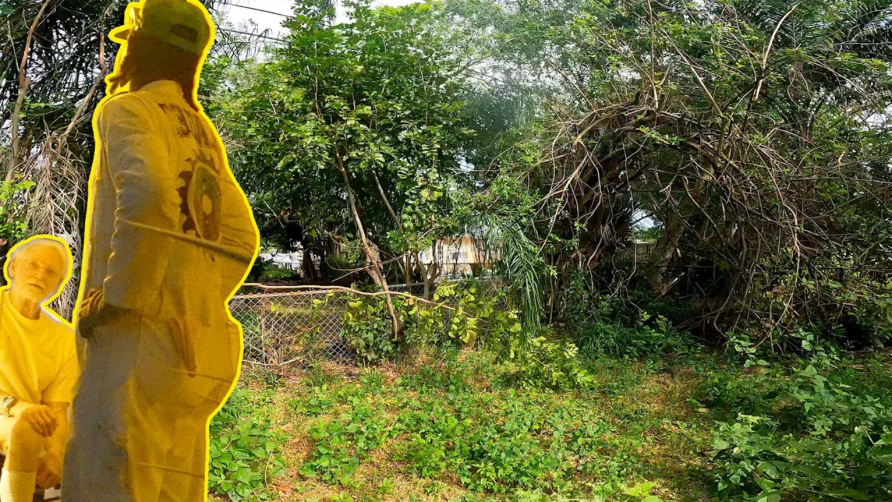 STRANGER visits A Disabled ELDER & OFFERS FREE Yard TRANSFORMATION For The Holiday!!