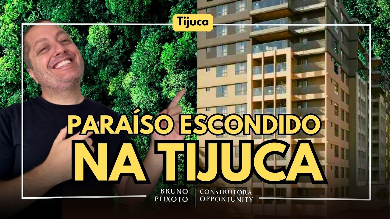 TIÊ Residencial - Um condomínio no local mais lindo da TIJUCA (DE VERDADE)