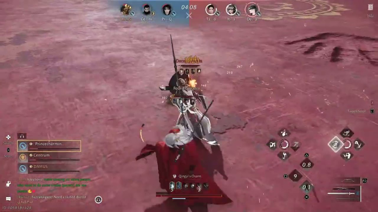3V3 ARENA BRAWL | WHERE WINDS MEET #wherewindsmeet #gaming #ps5 