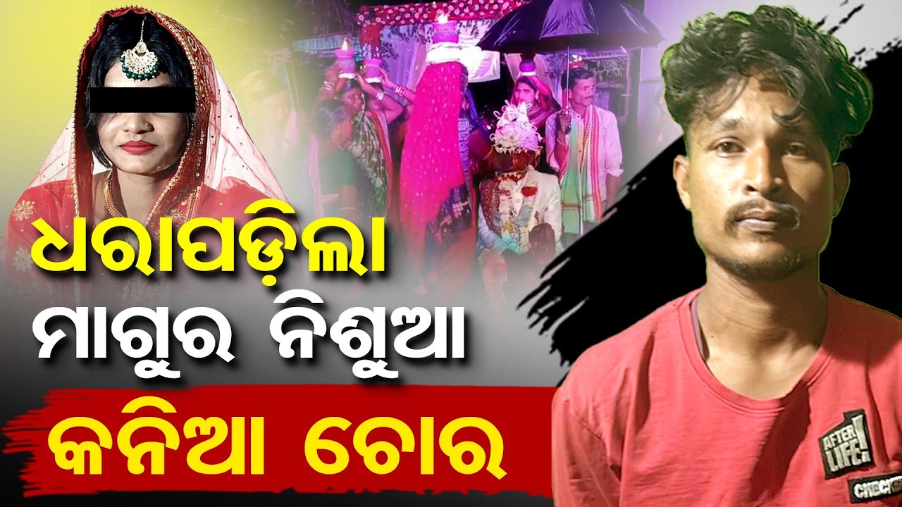 ଧରାପଡ଼ିଲା ମାଗୁର ନିଶୁଆ କନିଆ ଚୋର।  | Odisha Reporter