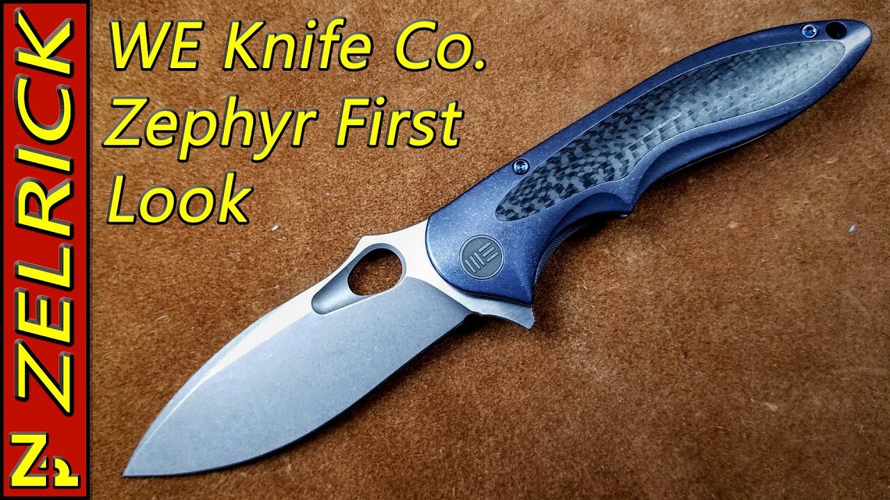 WE Knife Co. Zephyr Model 716 First Look