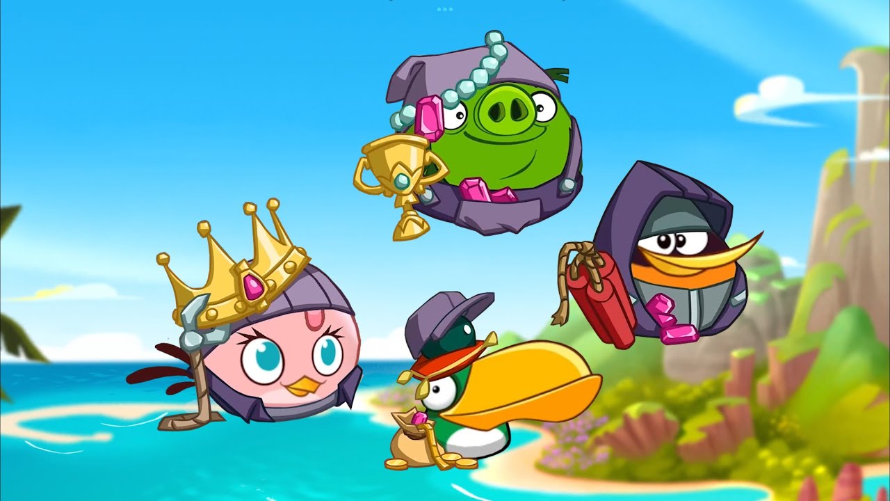THE SNEAKY ADVENTURE! (LEVEL 1-8) - ANGRY BIRDS 2 GAMEPLAY