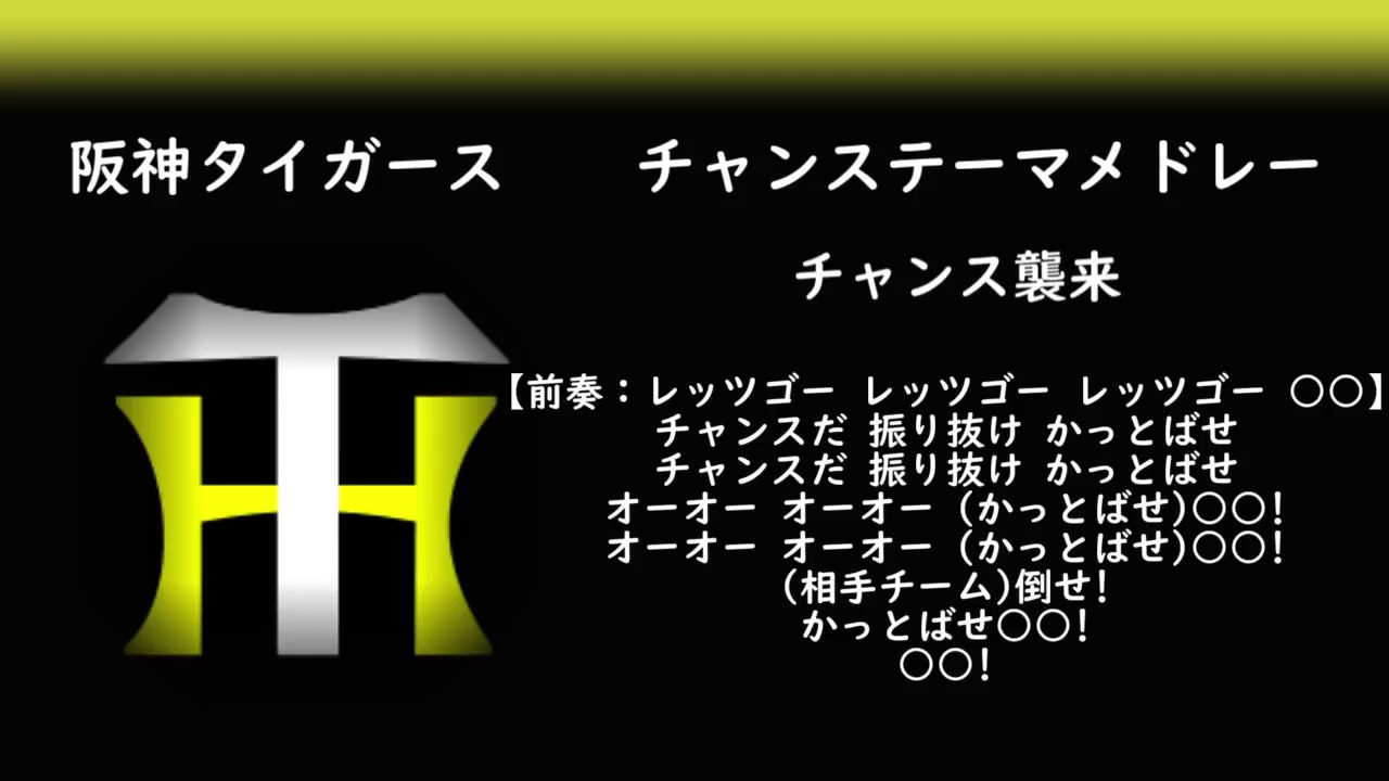 【MIDI】阪神タイガース チャンステーマメドレー