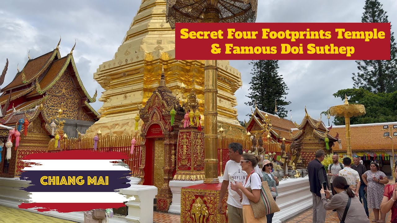 Hidden vs Famous Temple on Doi Suthep Mountain | Wat Phra Phutthabat Si Roi + Doi Suthep Chiang Mai