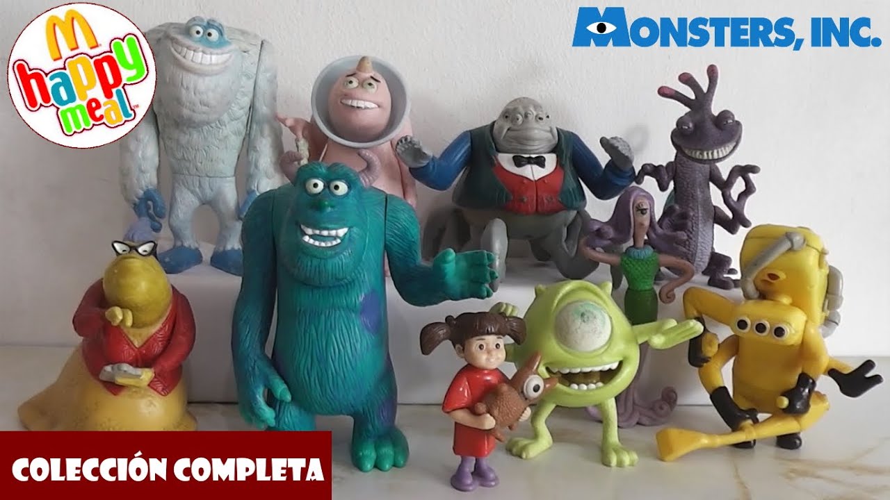 Monsters Inc - Colección completa - Mcdonald's (2001)
