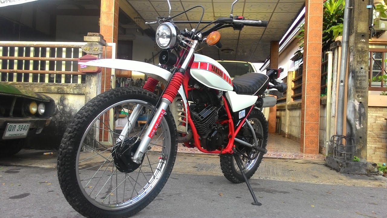 YAMAHA DT125 MONO SHOCK By Ton minibike shop