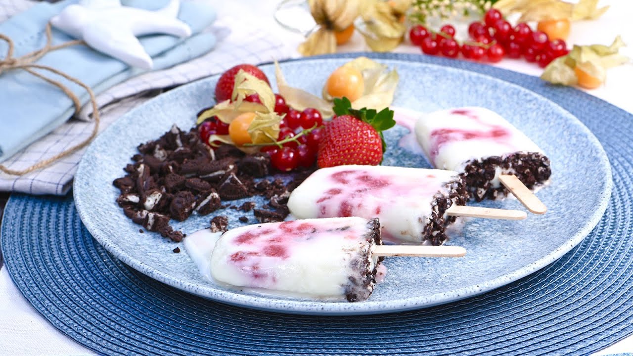 Receta de Polos de coco y galleta | SABROSO VERANO