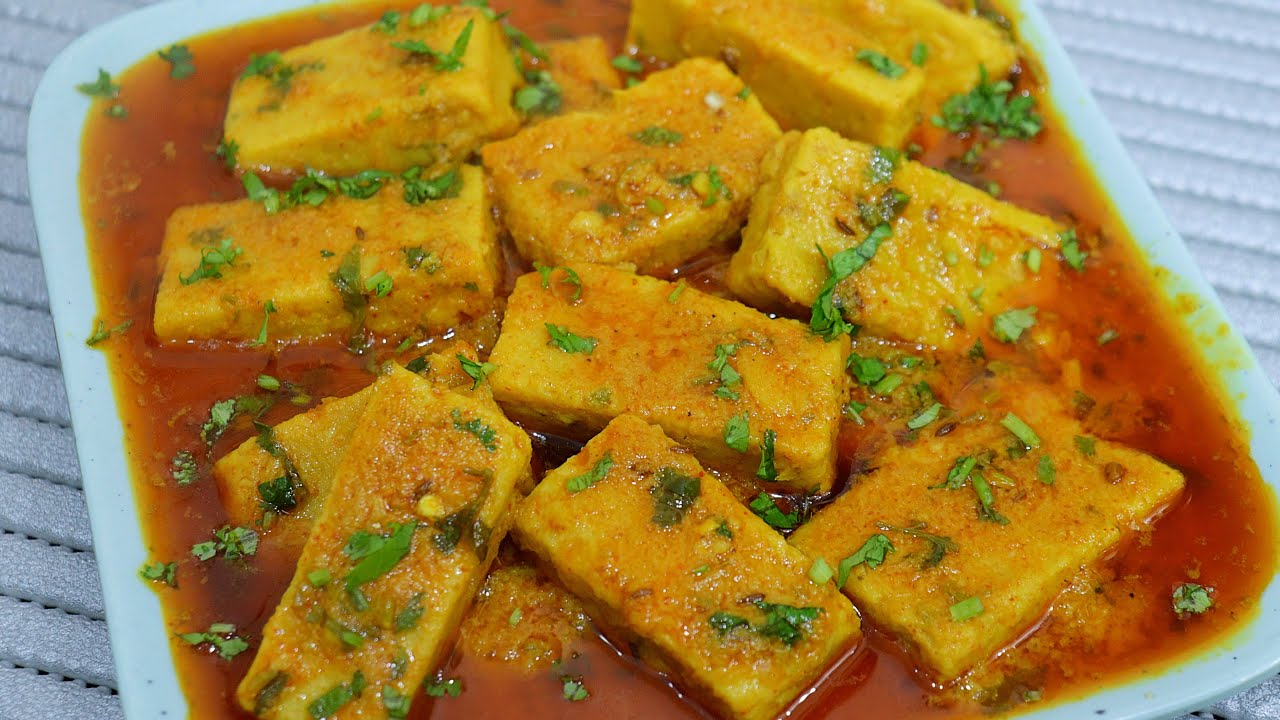 Fish ke Taste ka Salan Besan ki Khandaiyaa | U.P Famous Besan ki Khandaiya | Dhokli ka Salan
