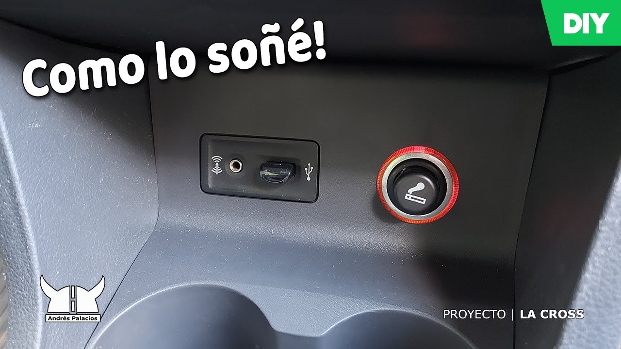 Le puse el PUERTO USB de la HL 16v a La Cross | VW Suran/Fox