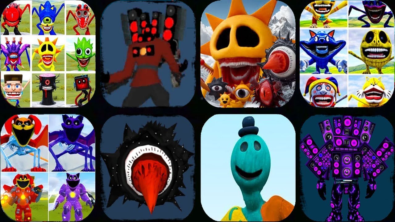Nextbots In Playground Mod New Update 6.3.2 Poppy Playtime Chapter 4,Skibydi Toilet,Sandbox In Space