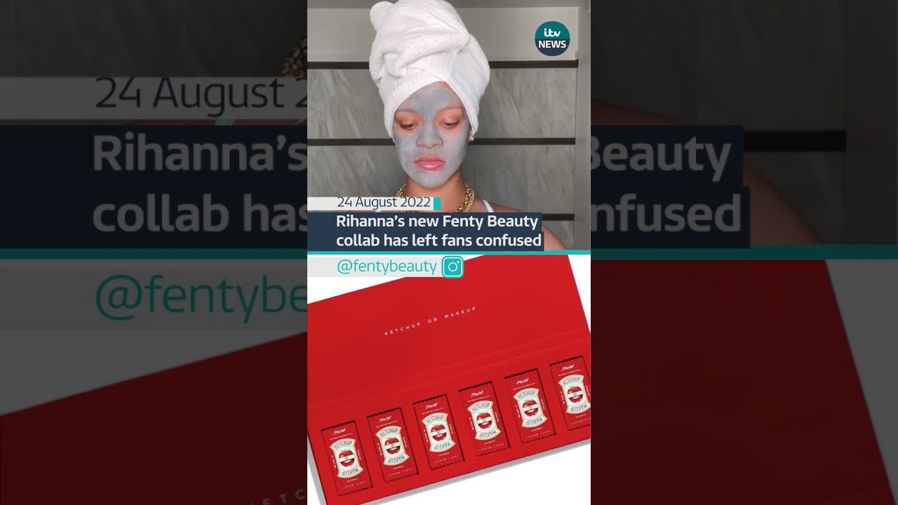 Is this makeup or ketchup? Rihanna&rsquo;s new Fenty Beauty collab has left fans confused