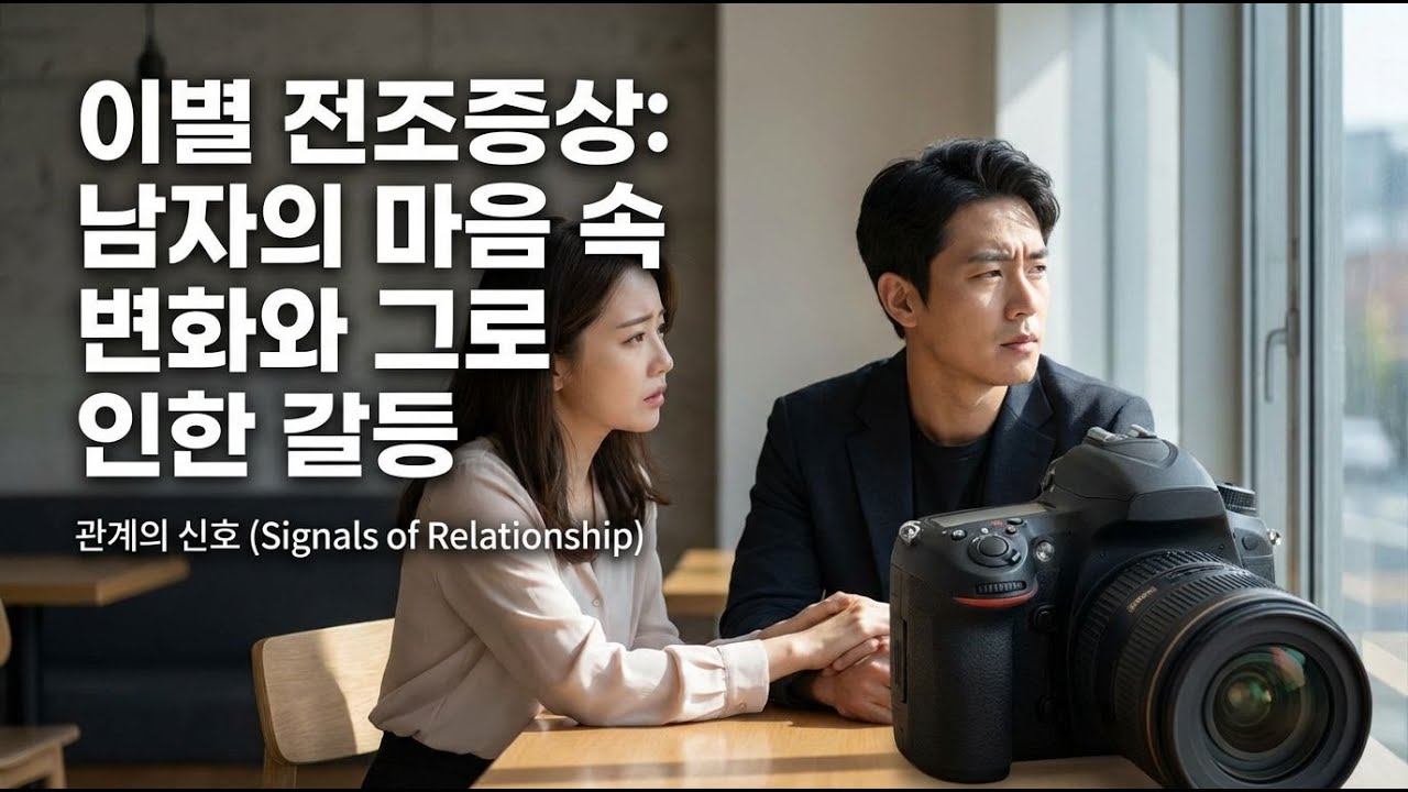 남자의 마음이 떠나는 5가지 경고 신호 #남자의마음 #이별신호 #관계심리학