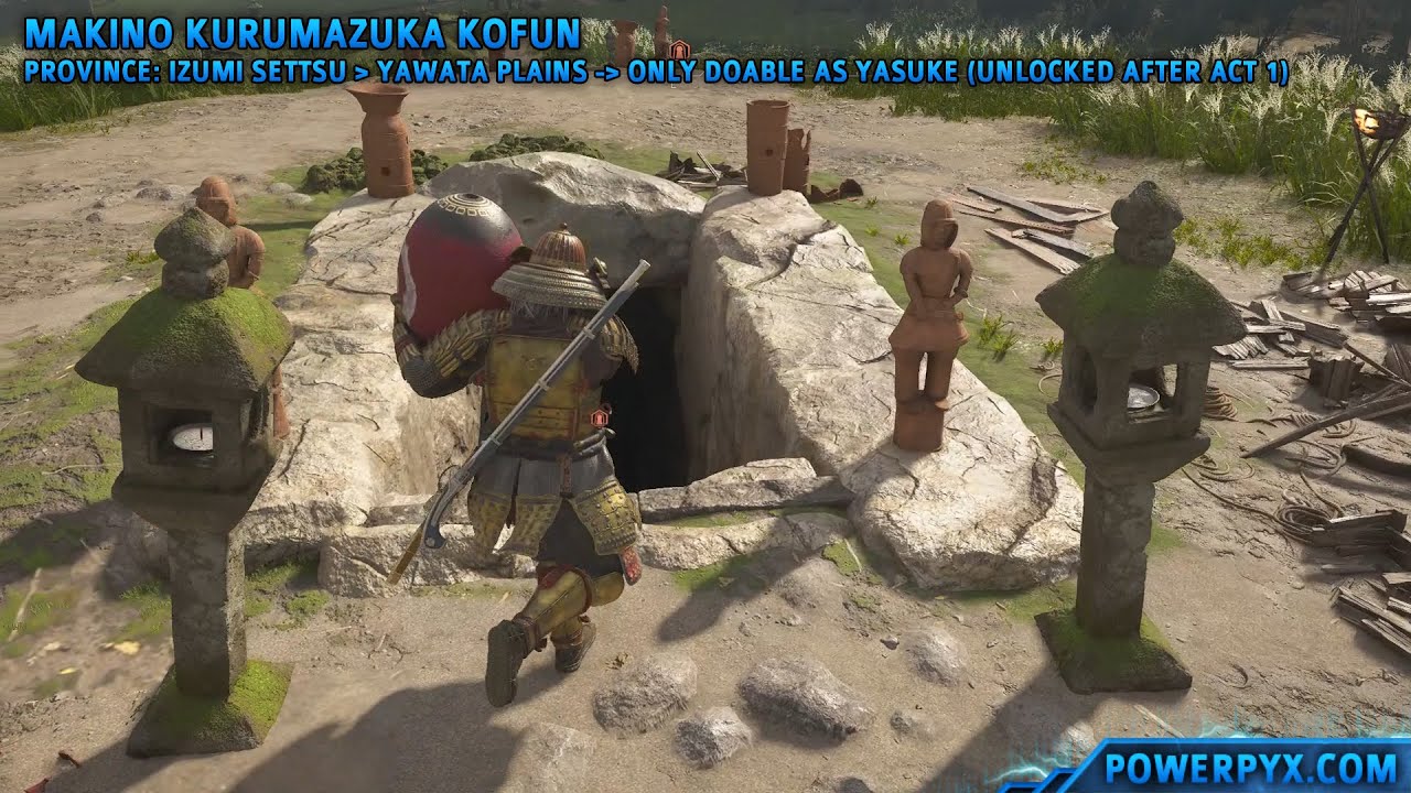 Assassin's Creed Shadows - Makino Kurumazuka Kofun Walkthrough