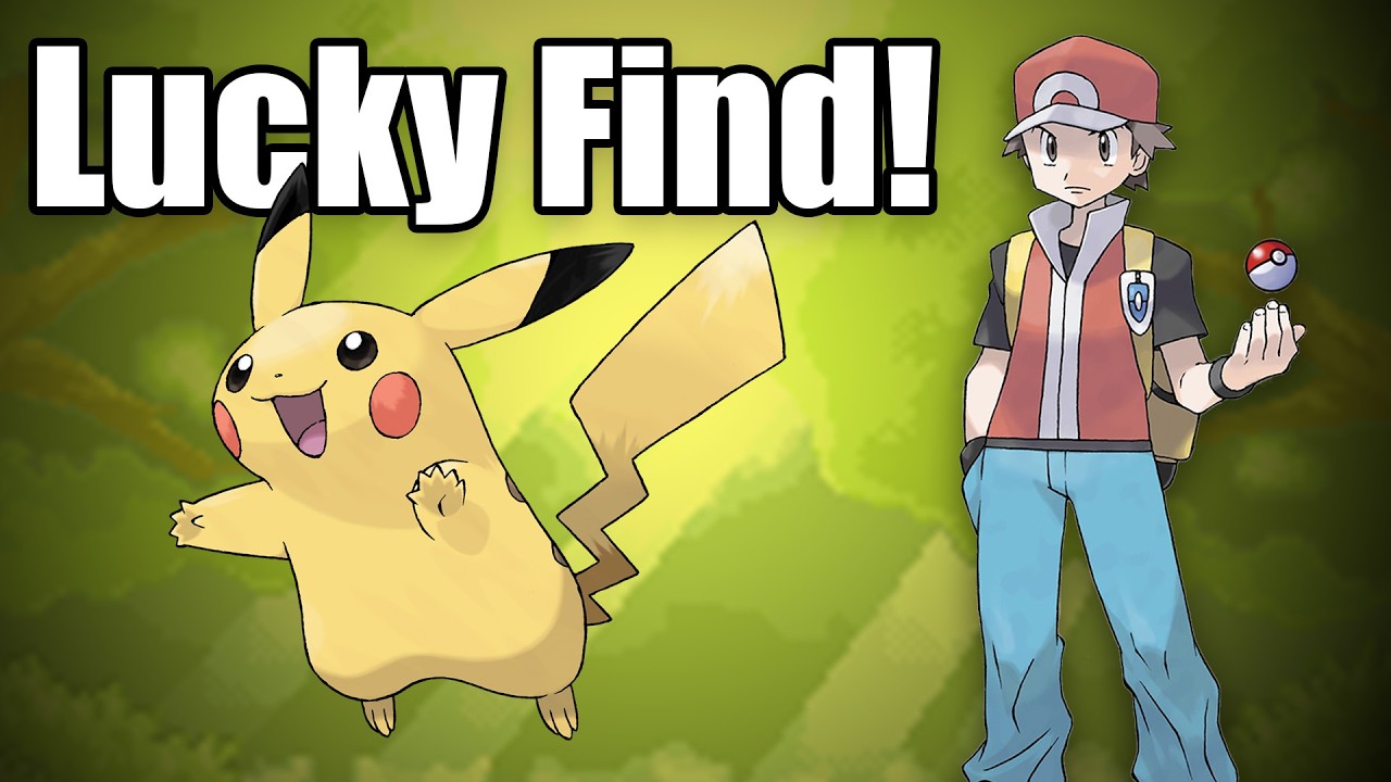 Pokémon FireRed Walkthrough Part 4 | Insanely Lucky Pikachu Find in Viridian Forest!