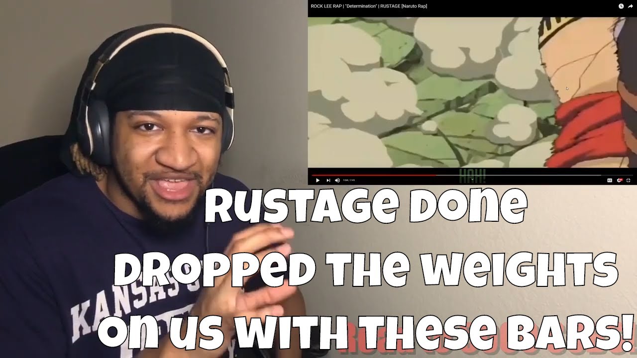 (Reaction) ROCK LEE RAP | 