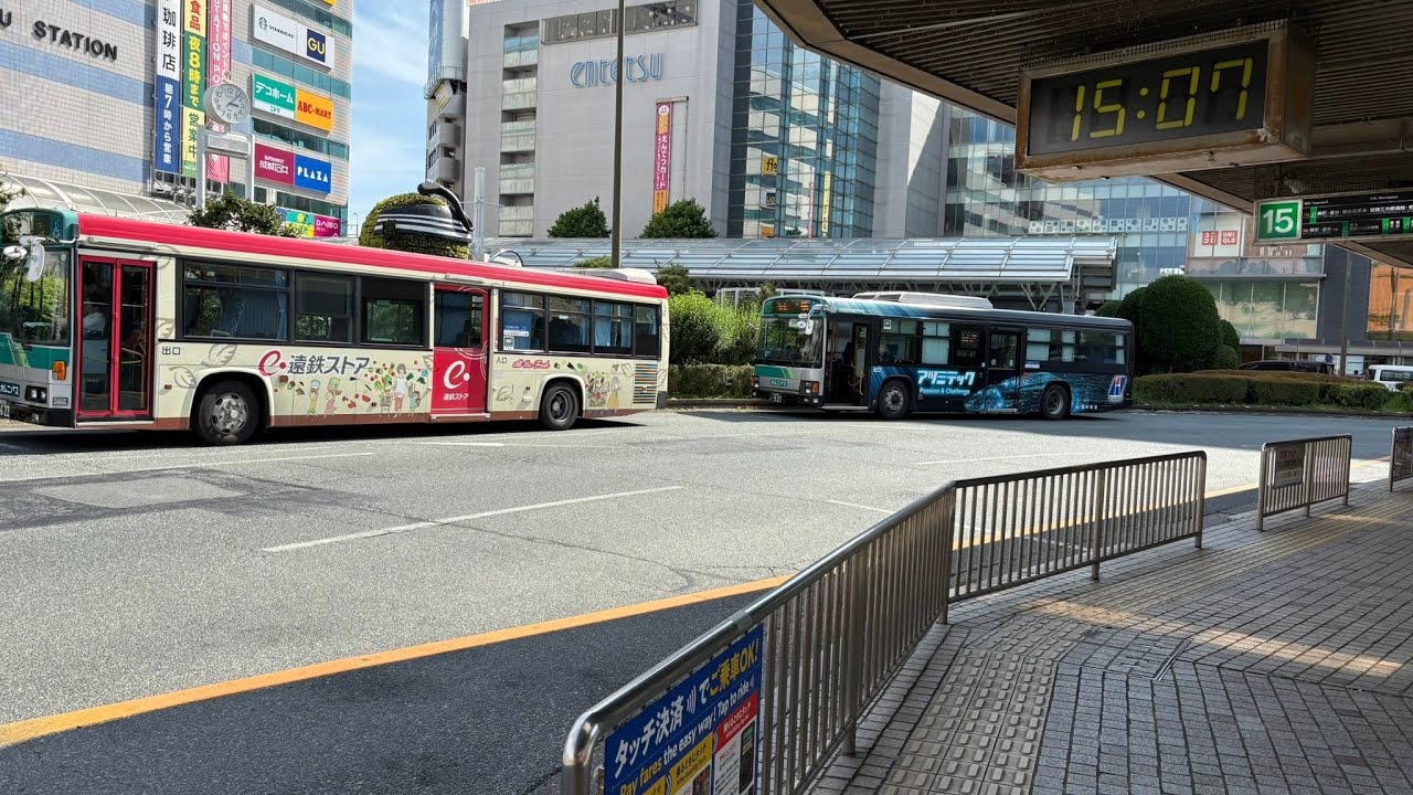 遠鉄バス大平台線大平台四丁目～浜松駅まで車窓