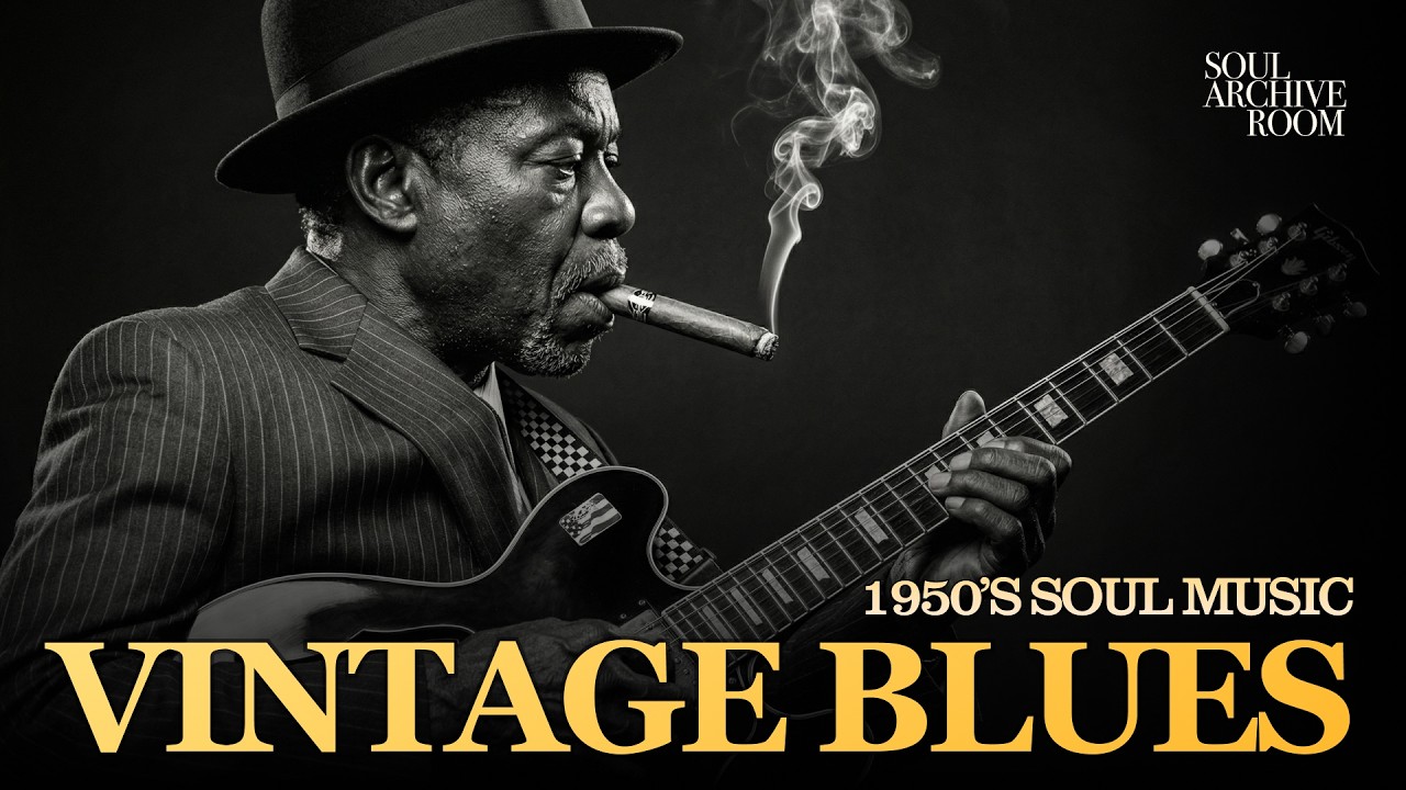 Vintage Soul & Blues | Relaxing Blues for Work & Study (1 Hour)