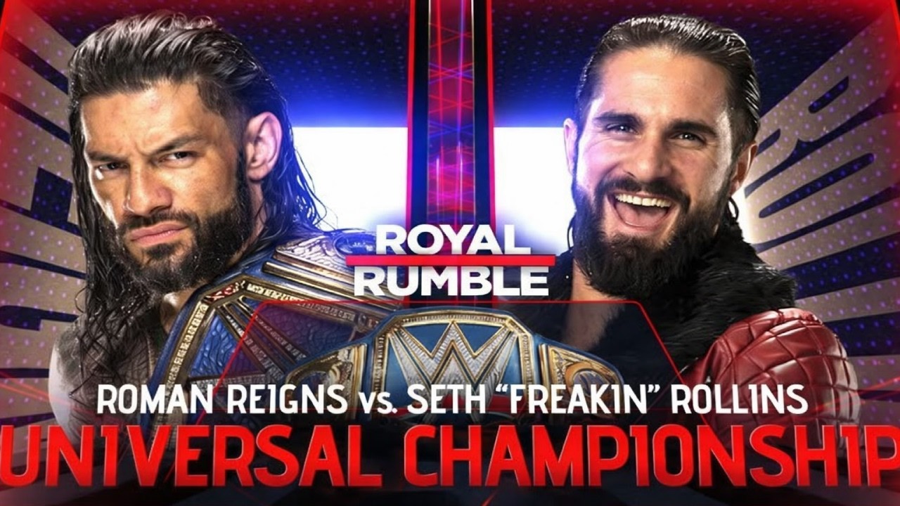 Roman Reigns vs Seth Rollins | Universal Championship Match | Royal Rumble | WWE 2K25