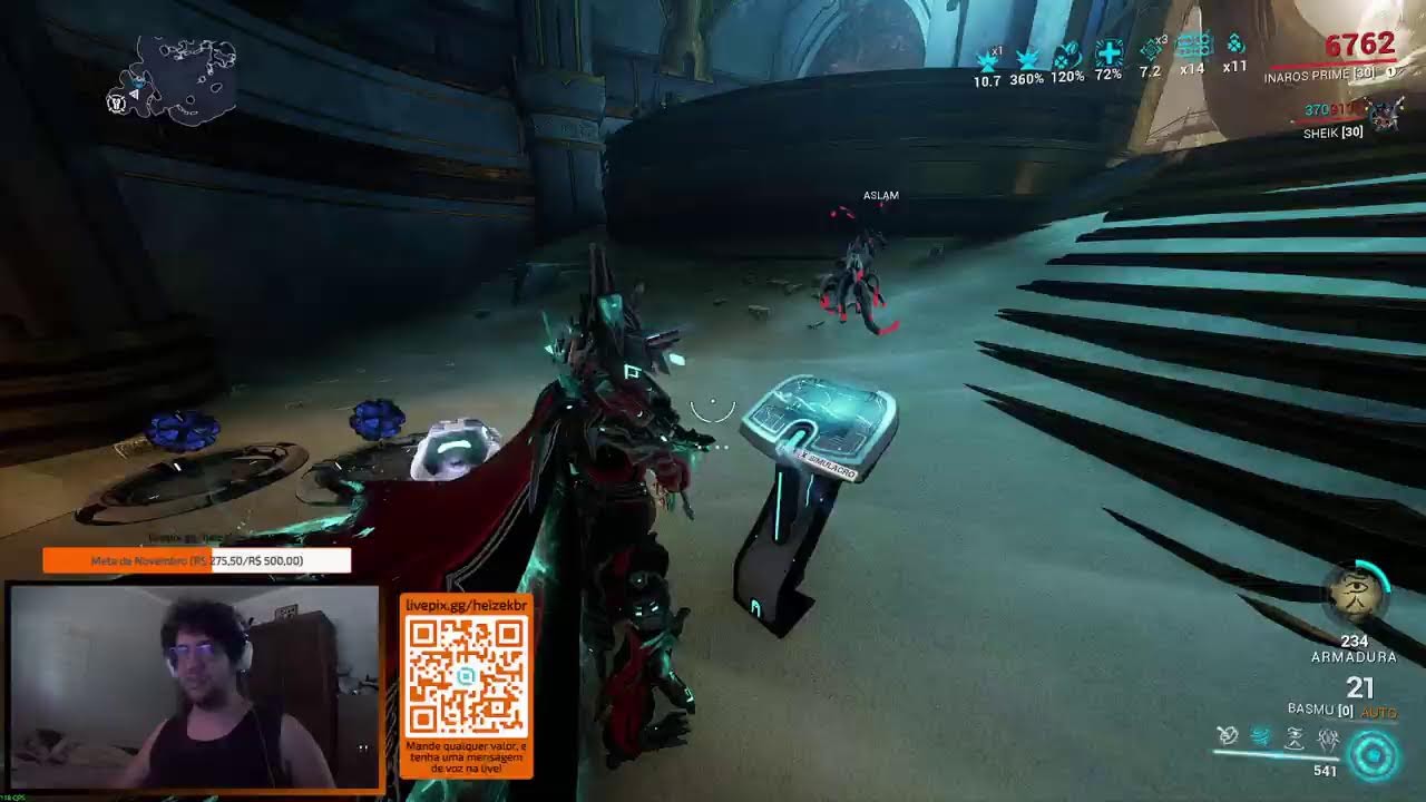 Jogando e Conversando. !pix !discord #tennocreate