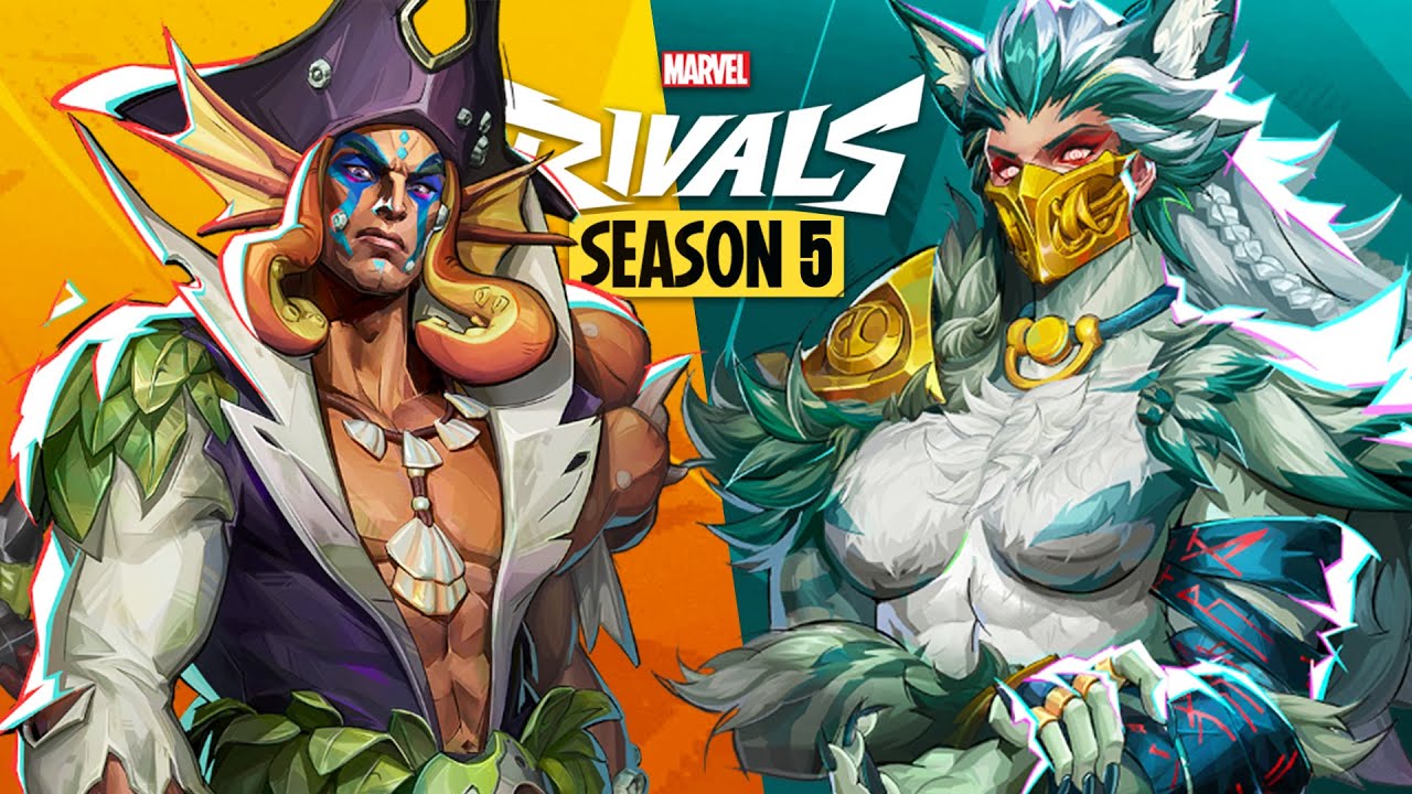 ПОЛНЫЙ БОЕВОЙ ПРОПУСК И ОБЛИКИ 5-ГО СЕЗОНА В MARVEL RIVALS!