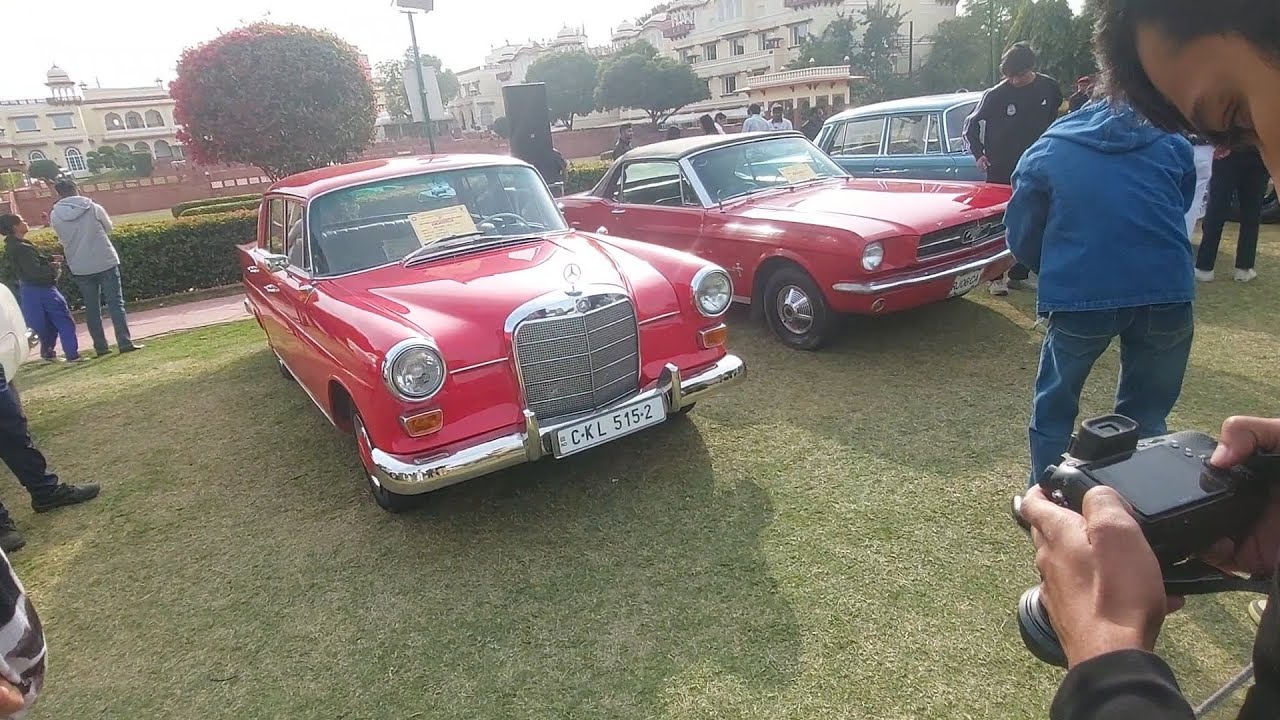 A day spend at Vintage car rally 2026 ☺️ part1