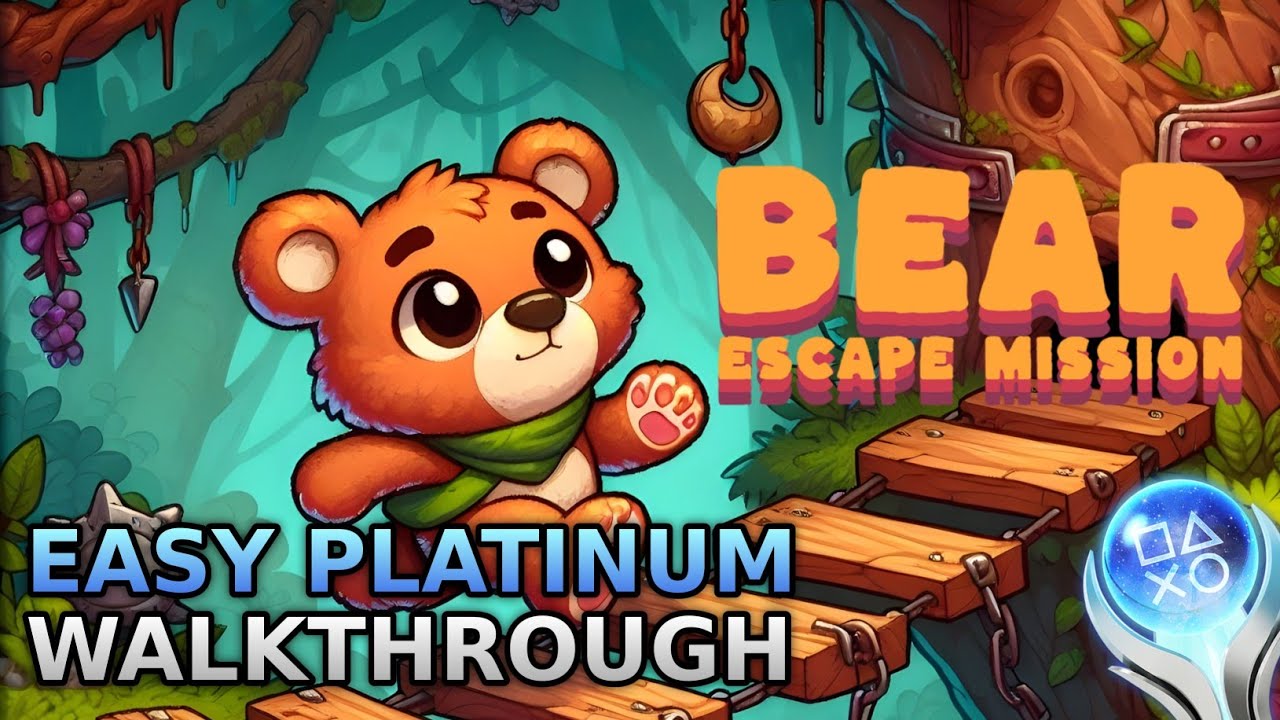 BEAR ESCAPE MISSION &ndash; New Easy Platinum Walkthrough No Commentary