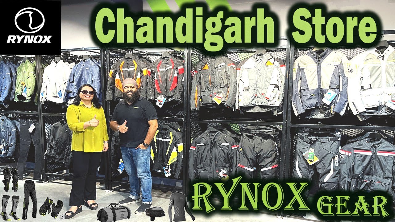 Virtual tour of the Rynox store in Chandigarh , Detail range of riding gears #rynoxgears #rynox