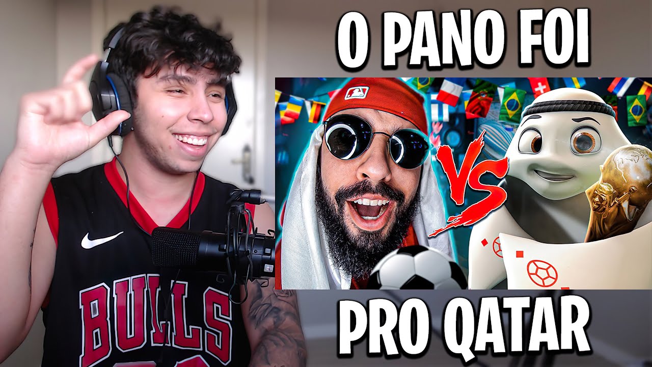 REACT Mascote da Copa Qatar 2022 (La'eeb) Vs. Mussoumano - Batalha de Rap (Copa do Mundo 2022)