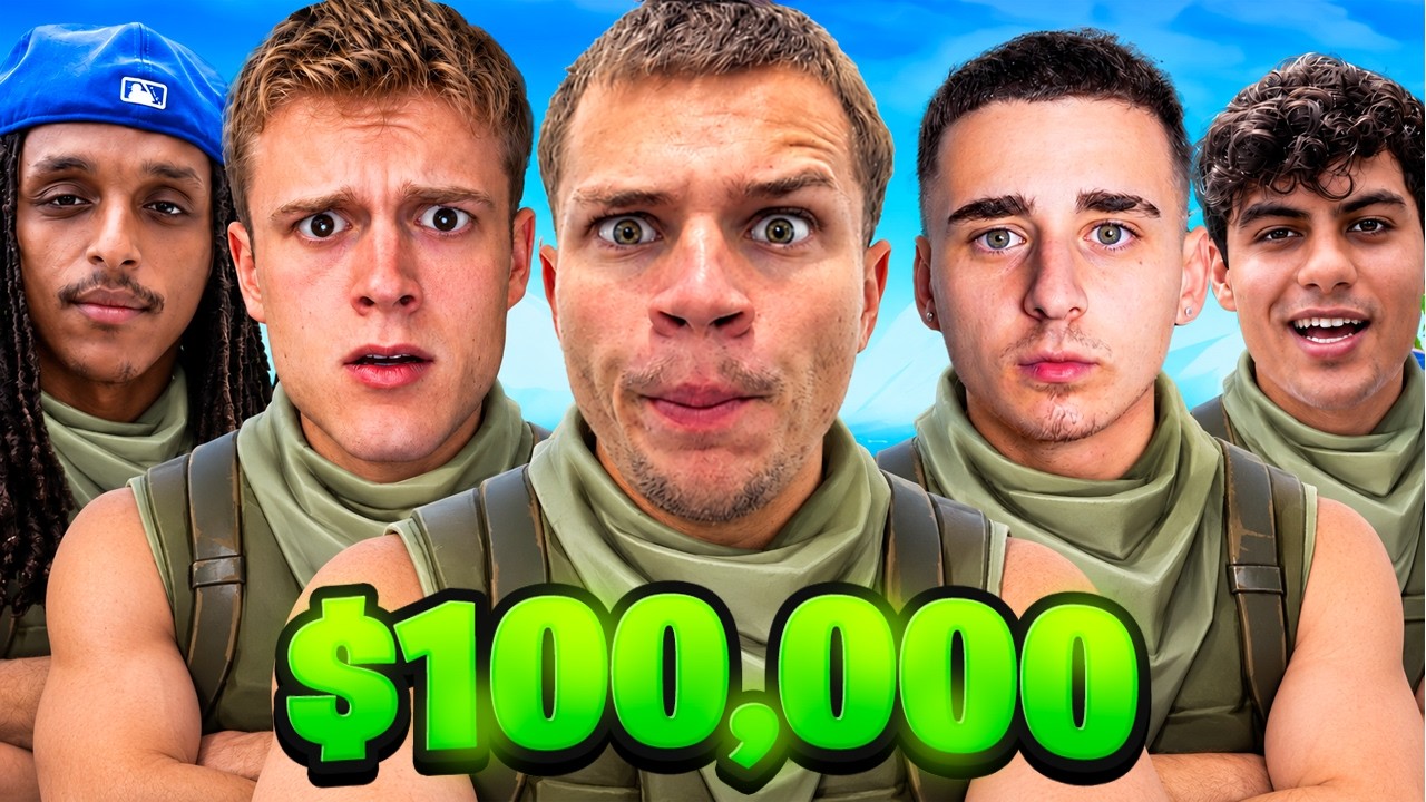 100 STREAMER FORTNITE TOURNAMENT