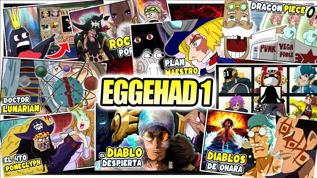 4 HORAS DE EGGHEAD para dormir | Manga: 1058-1066 | Anime: 1086-1097 | Inicio de arco