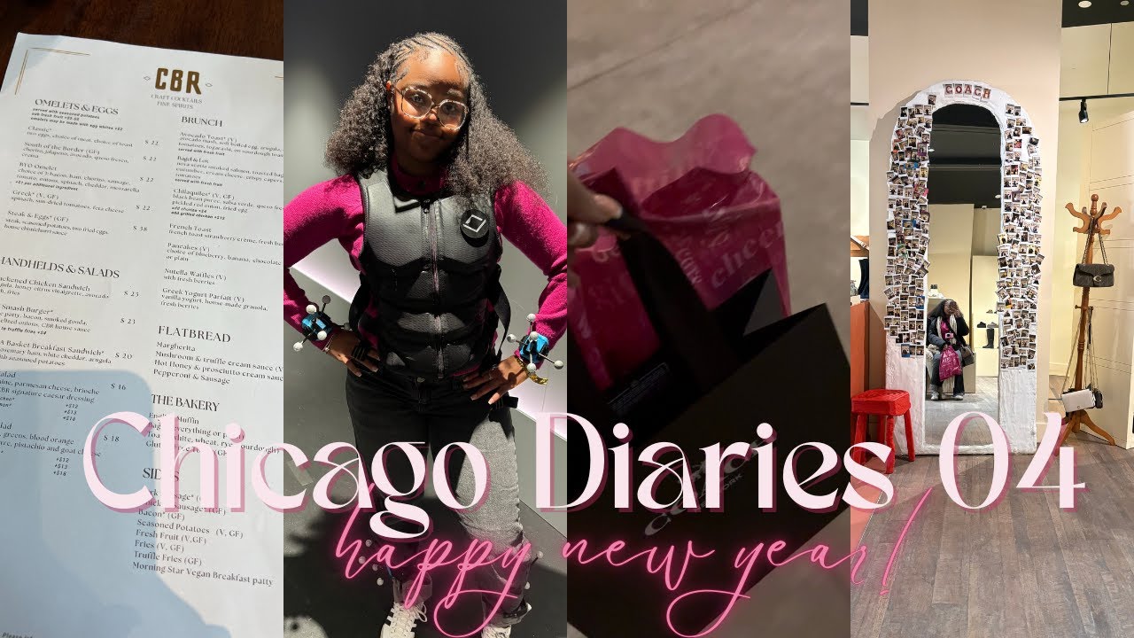 HAPPY NEW YEAR BESTIES|CHICAGO DIARIES 04 + Sandbox vr + shopping + eating + more