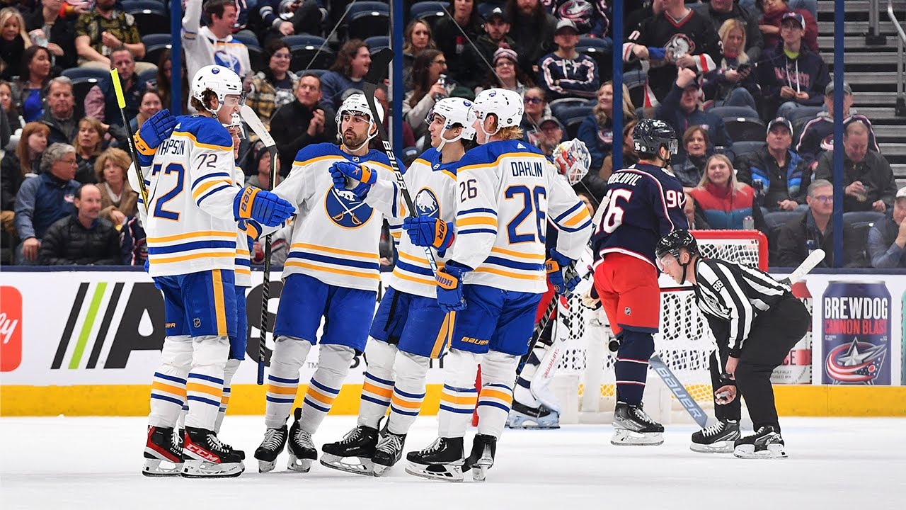 Thompson, Dahlin score 22 seconds apart on different goaltenders