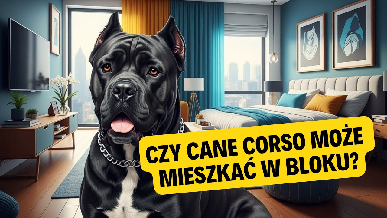 Cane Corso w mieszkaniu &ndash; mit, strach czy realna opcja? Obejrzyj ten film zanim zdecydujesz .