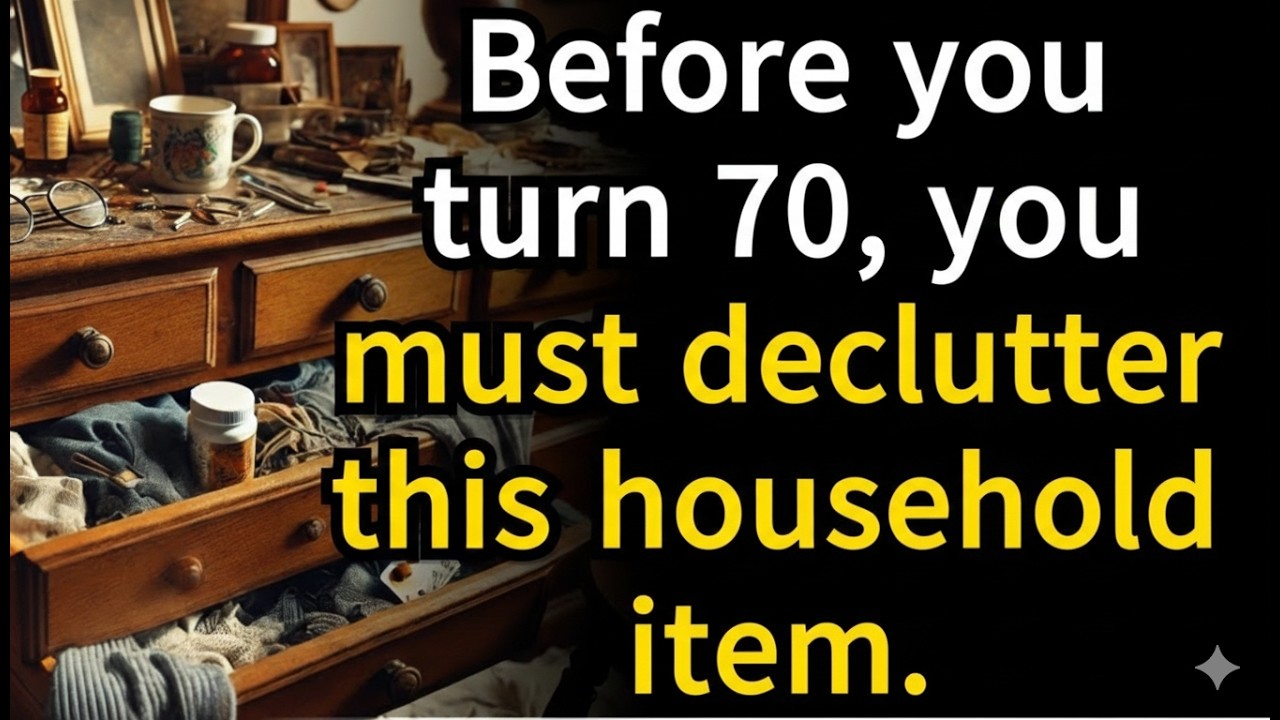 Senior Health : Before You Turn 70, Declutter These 6 Household Items for a Simpler, Happier Life