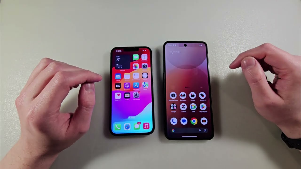 Nothing Phone 3A vs iPhone 13
