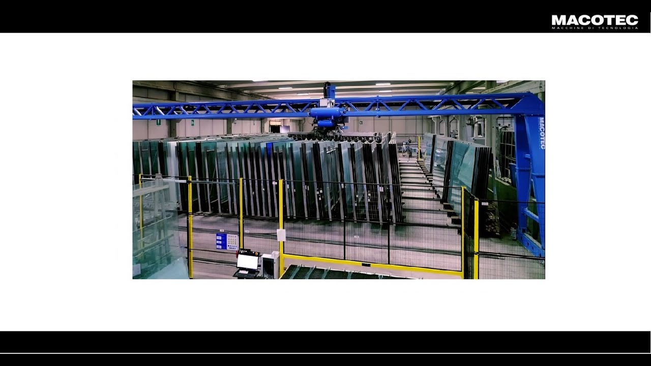 Macotec  - Automatic Storaging Compact System for Flat Glass