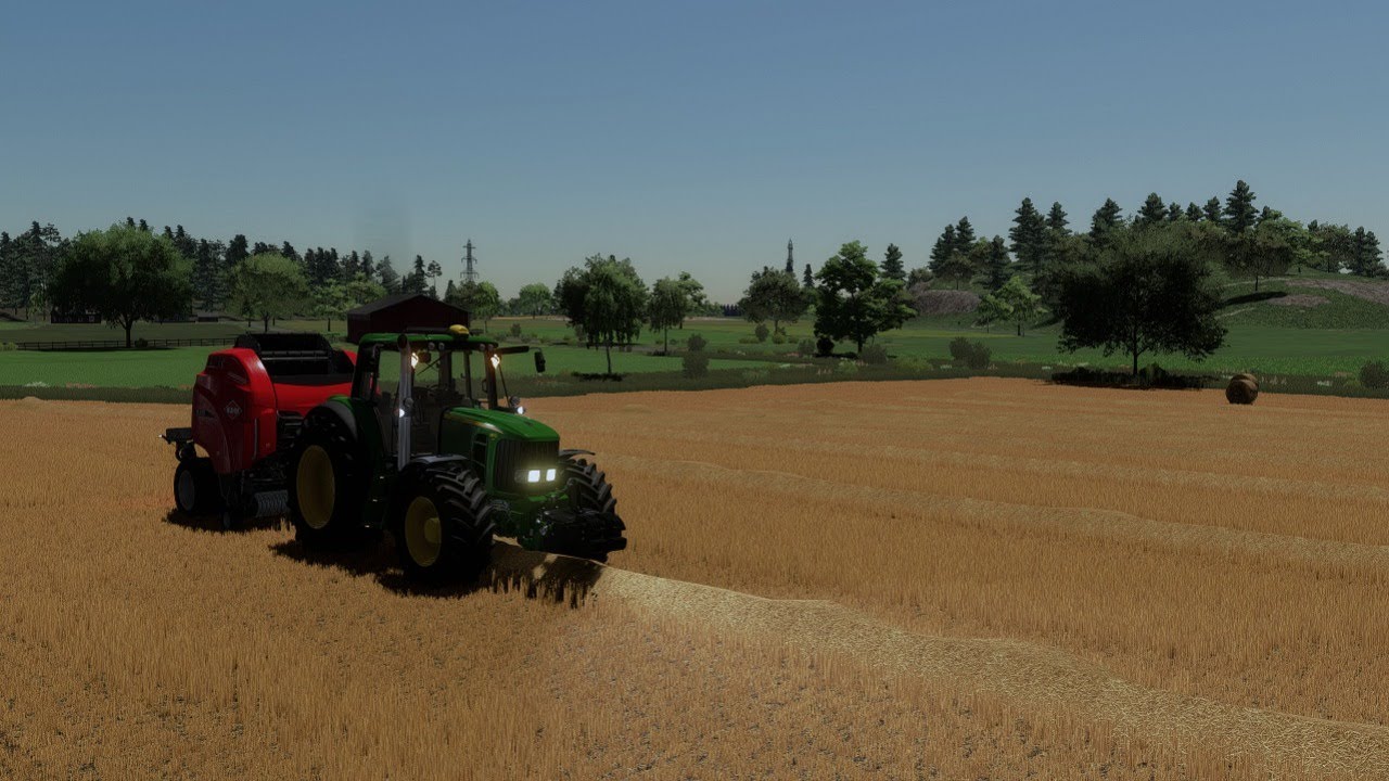 FS22/\ Timelapse/\ Tröskar & Kör Halm