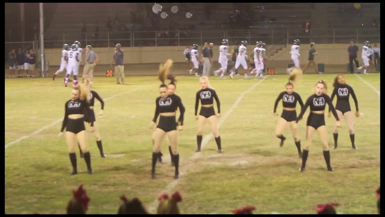 NHHS Varsity Dance Team Halftime Performance 2015