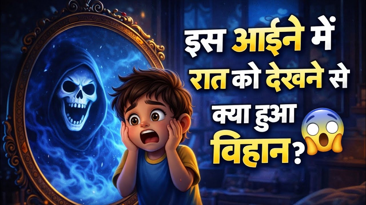 इस आईने में रात को देखने से क्या हुआ आओ पता करे 😱 | 
