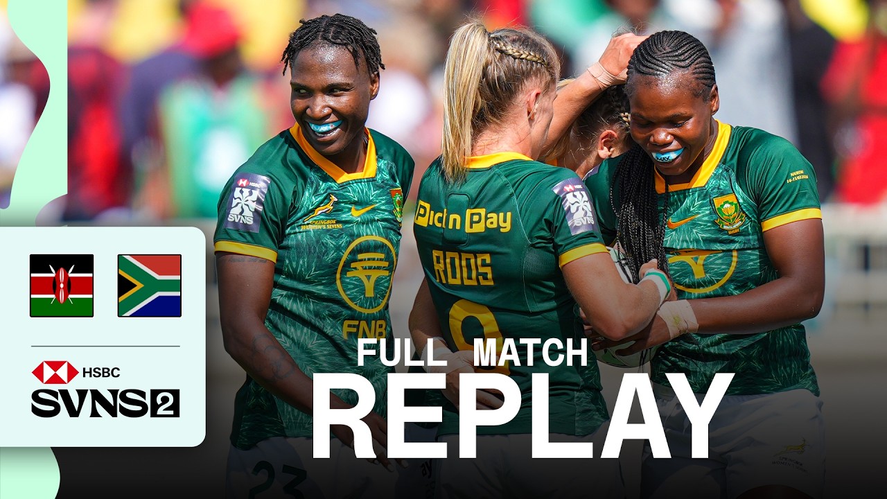 South Africa win THRILLER 🤯 | Kenya v South Africa | SVNS 2 Nairobi 2026 | Full Match Replay