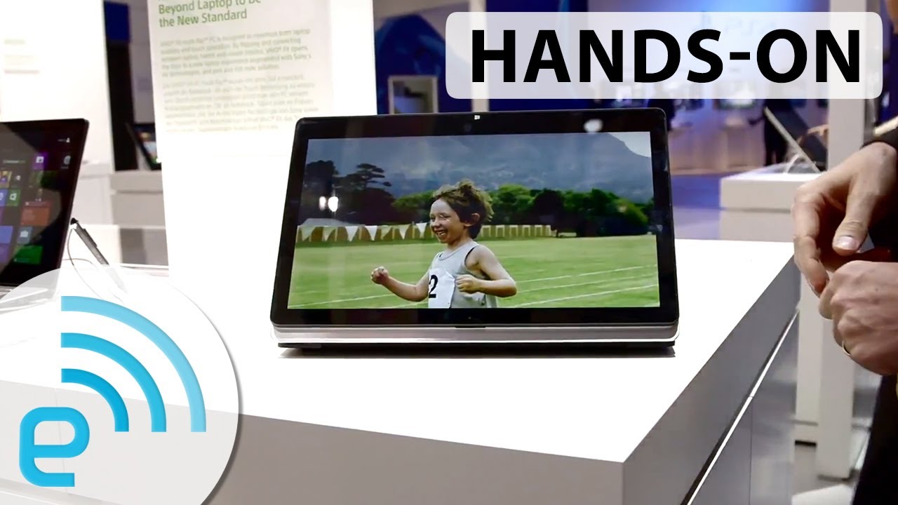 Sony VAIO Fit Multi-Flip PC hands-on | Engadget at IFA 2013