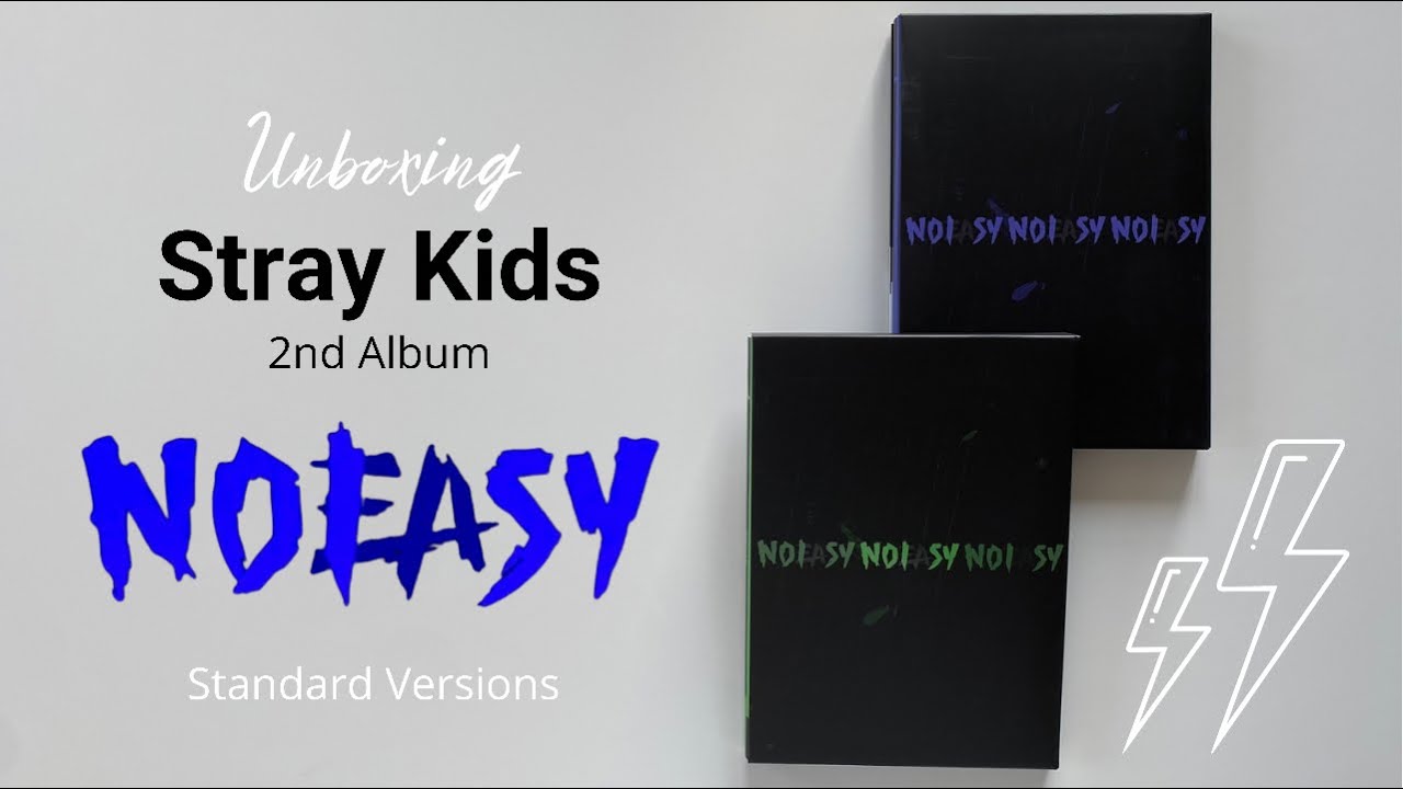 ⚡️Unboxing Stray Kids 스트레이 키즈 2nd Album “NOEASY” Standard Versions⚡️