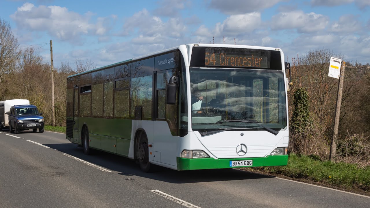 Now Scrapped | BX54 EBG | Mercedes Benz Citaro O530 | Cotswold Green 54 Cirencester - Stroud | zf/&euro;3